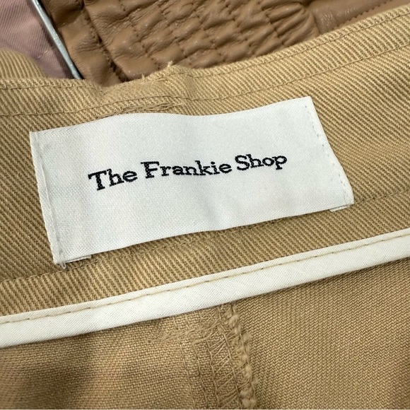 The Frankie Shop Tan Wide Leg Pants - Picture 5 of 8